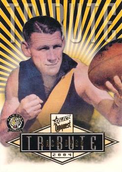 2004 Select Conquest - Tribute Card #TC1 Jack Dyer Front